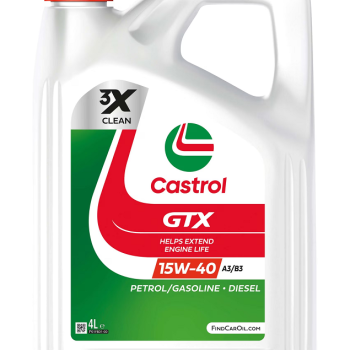CASTROL GTX A3/B3 15W-40 4litri -  CAS 205-4